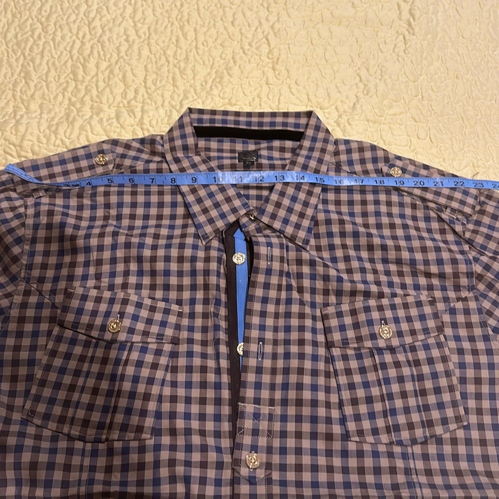 Big and Tall men’s plaid shirt size 6x Cavi Brand new with tag